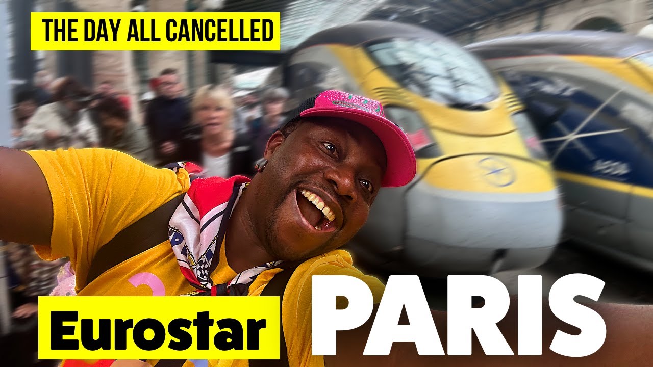 Eurostar 🚄 London to Paris Olympics 2024 unexpected happened!!!