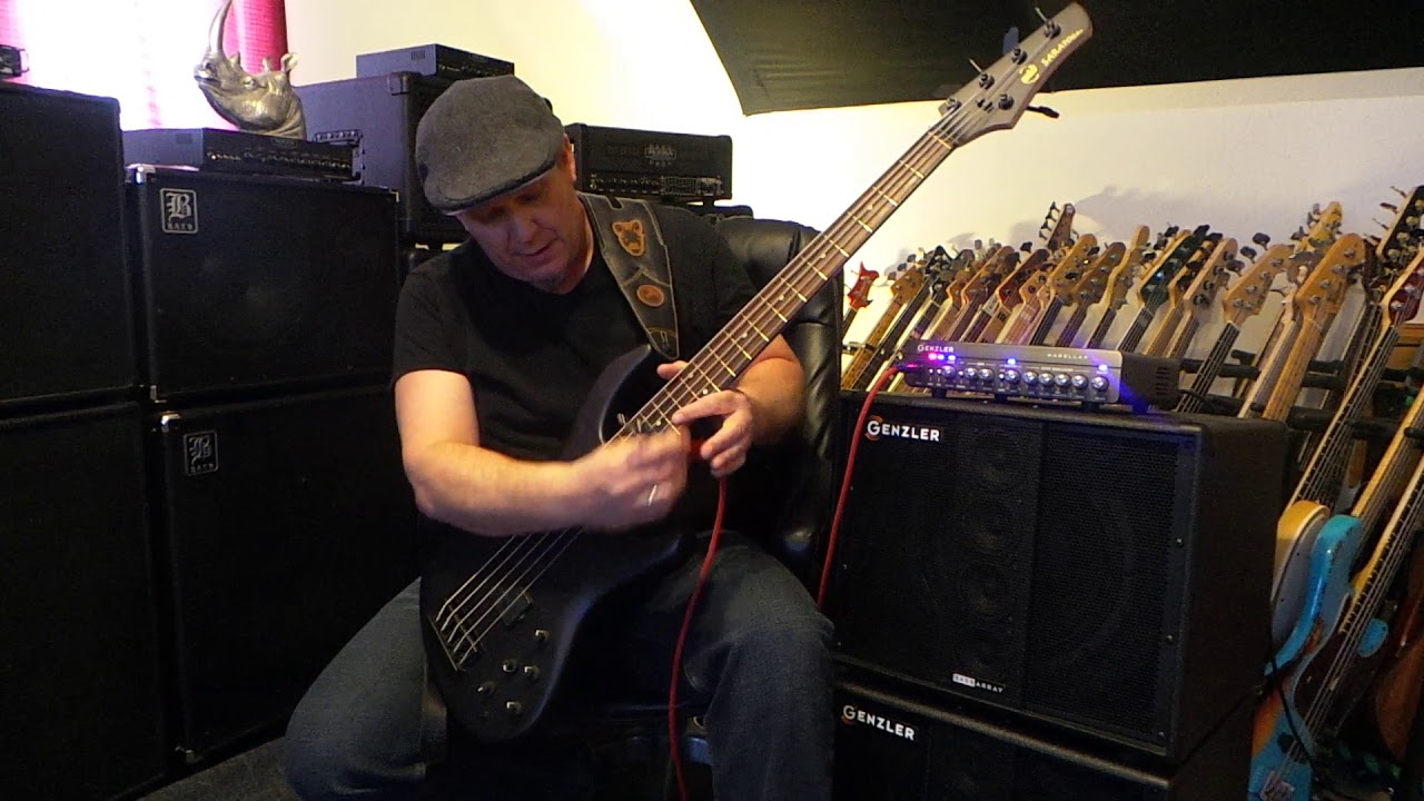 HD - Genzler Magellan 800 head & Bass Array cabs - Andy Irvine
