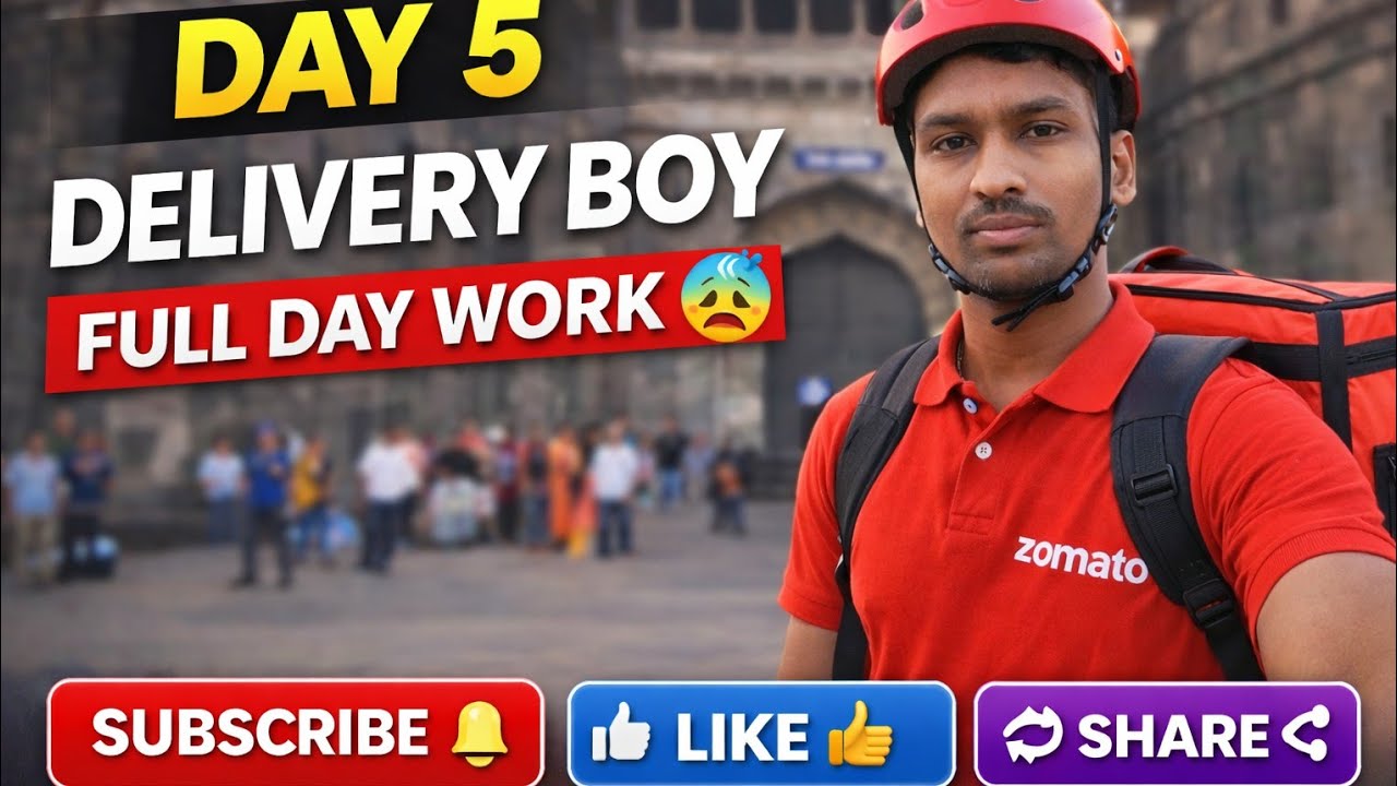 5) Day Vlogs #zomato Full Day Work😉😭|| Zomato Delivery Experience 🤗🫣|| ❤️ Ride