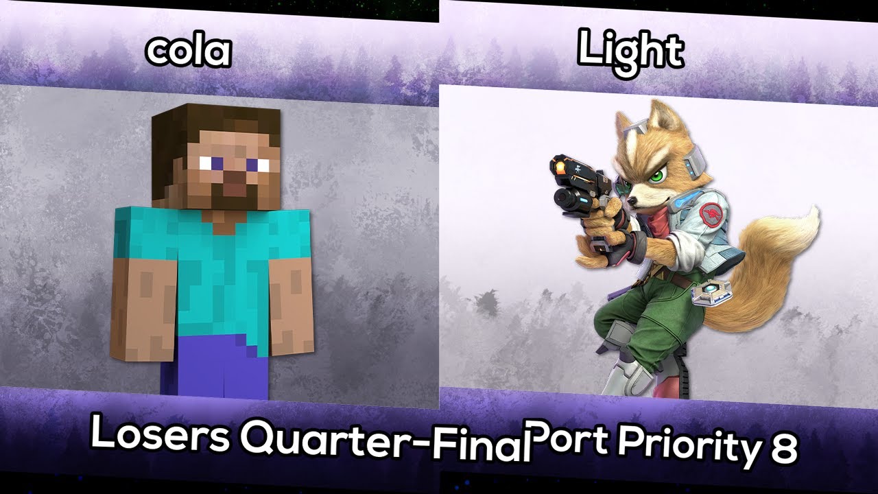 あcola (Steve) vs Light (Fox) - Losers Quarter-Final - Port Priority 8