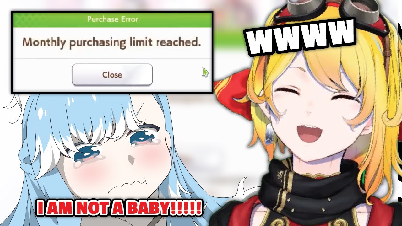 Kaela found out that Kobo cannot make purchase in Umamusume due to 
