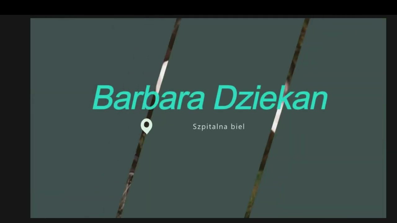 Barbara Dziekan - Szpitalna biel  (live)