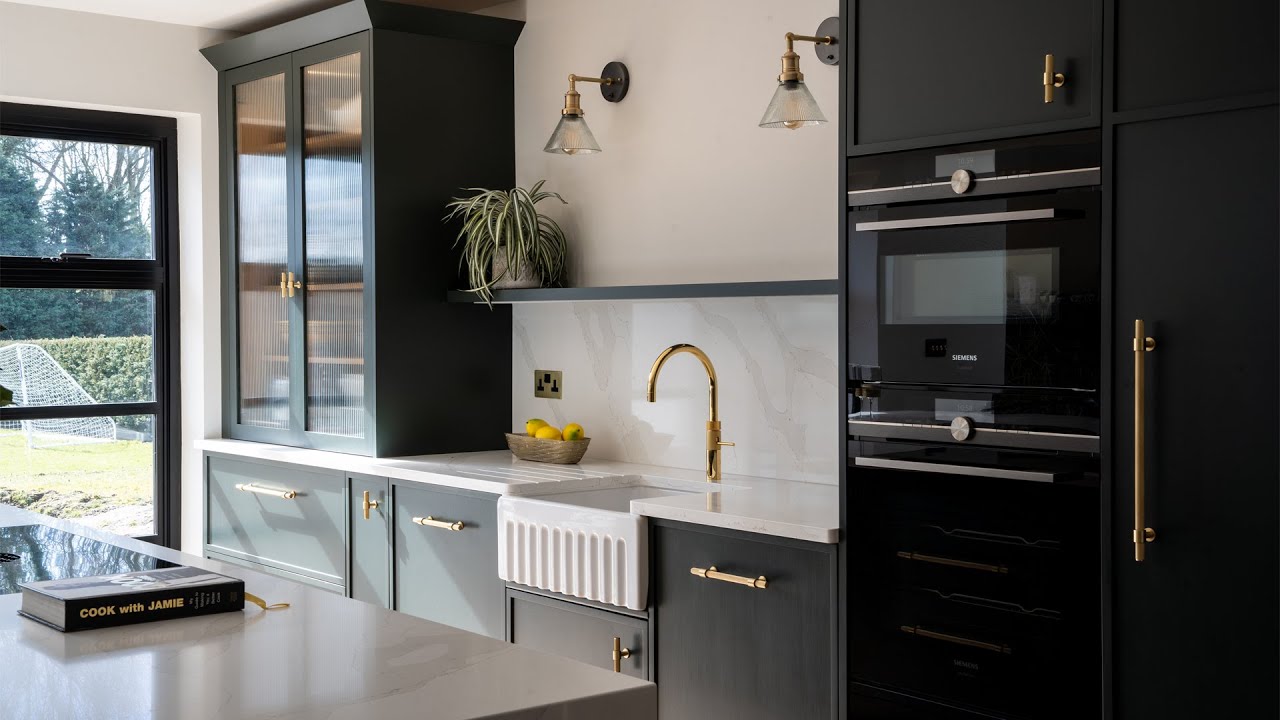 Design Inspiration ALERT: Get Ready to See This Stunning Green Shaker Kitchen!