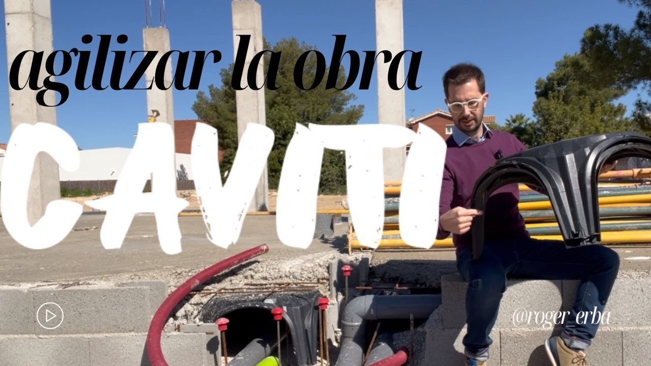 Ganar tiempo en obra usando caviti para forjado sanitario