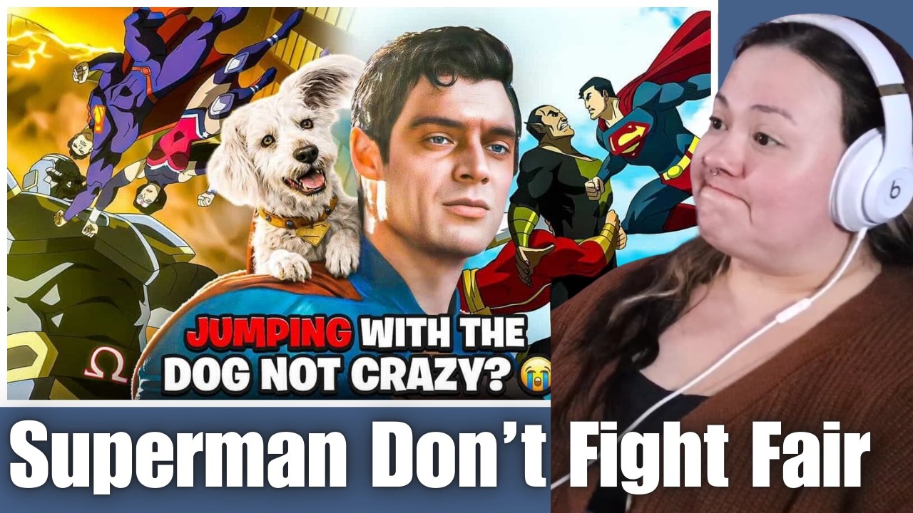 OtakuCouple Reacts: Superman MASTERED The Art of Jumping (BlankBoy)