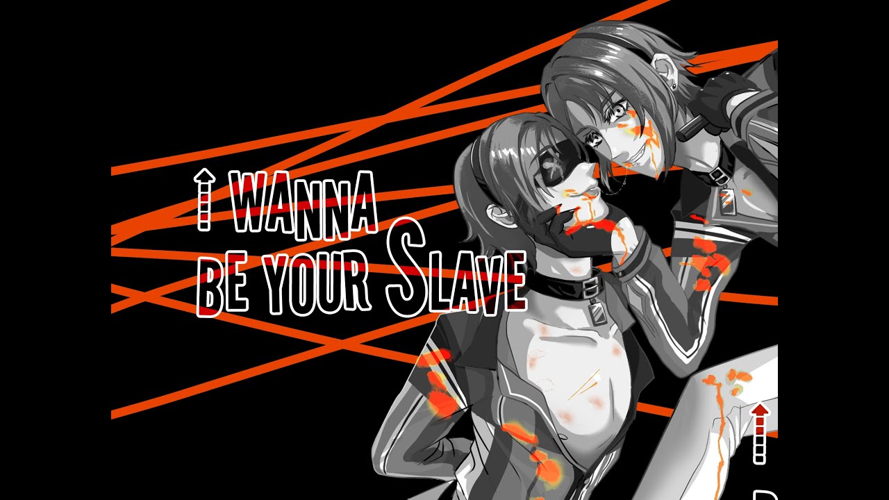 (同人手書/水仙狐）I wanna be your slave.【NIJISANJI EN】/【Vox/Mysta/Ike/Rias】