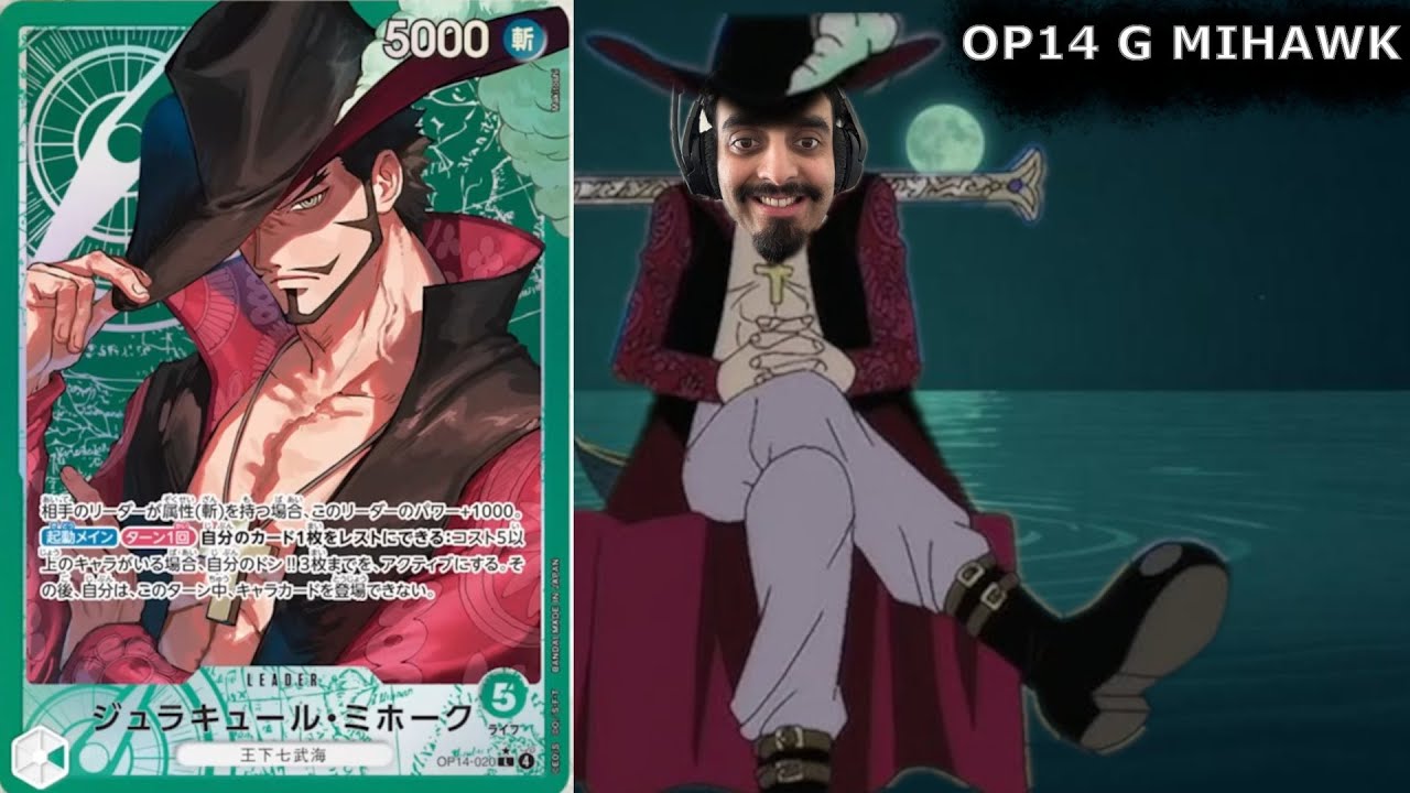 OP14 MIHAWK DECK PROFILE & GAMEPLAY! WHY IS GREEN BECOMING INSANELY GOOD?!?!?!?!?!