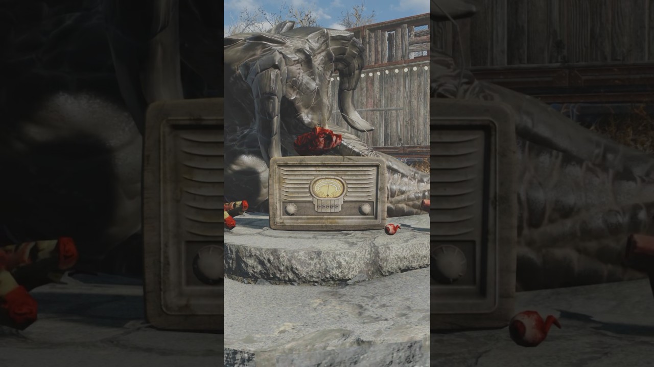 Rebuilt Starlight Drive in #fallout4 #bethesda #starlightdrivein #nomods #settlementbuilding #rpg