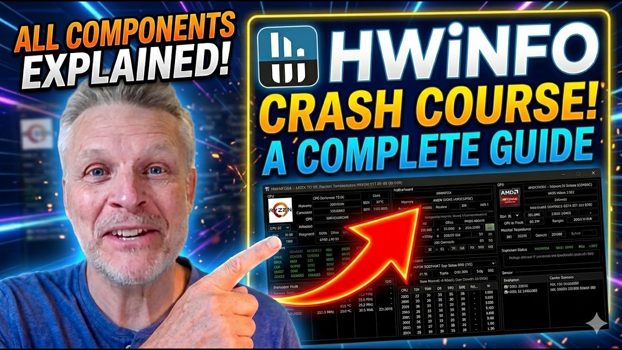 HWiNFO Crash Course | All Hardware Components Explained