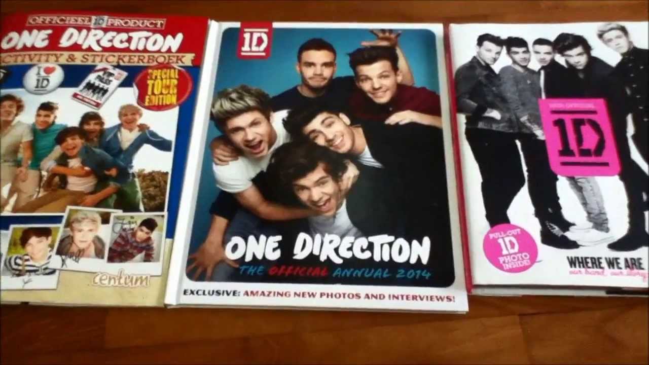 One Direction Books - Where We Are & Official Annual 2014