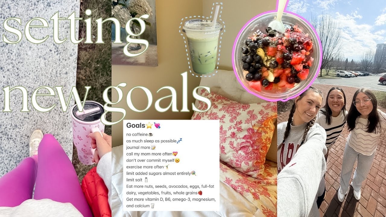 Setting new goals & sticking with them