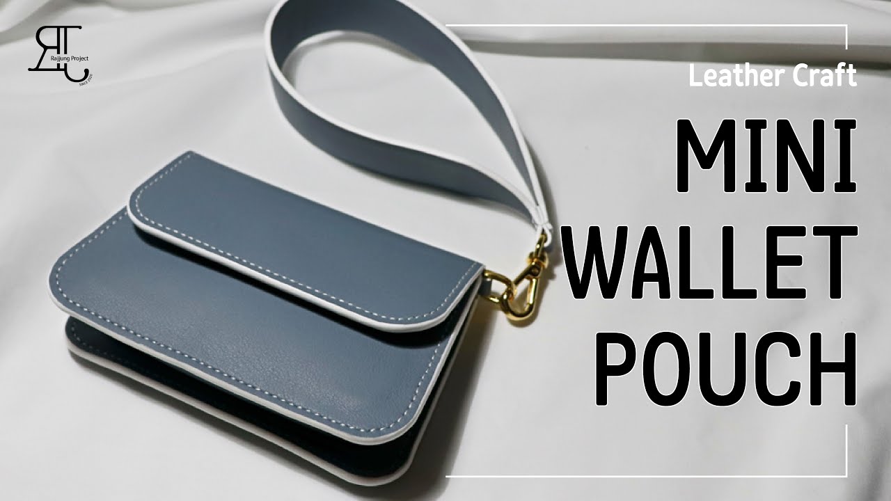 미니 월렛 파우치 만들기 / 가죽공예 독학 / Mini Wallet Pouch / Leather Craft