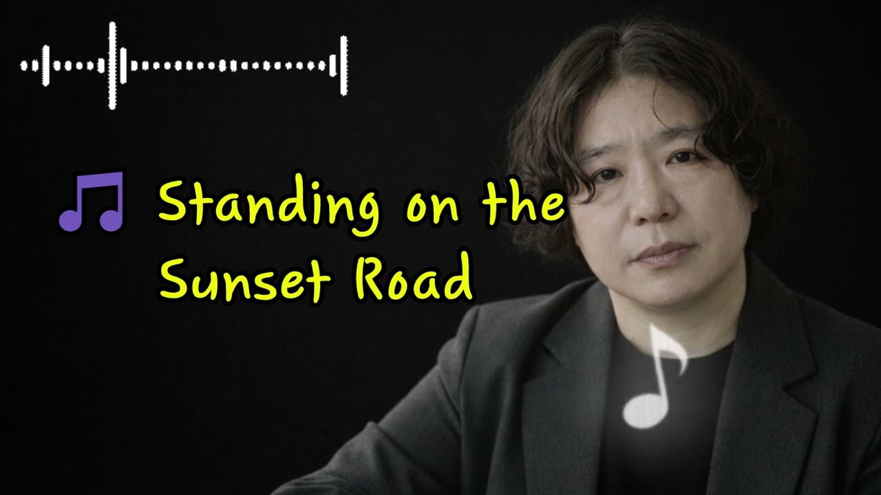 🎵 Standing on the Sunset Road 🎙A beautiful pop song. Let's listen to the sound
