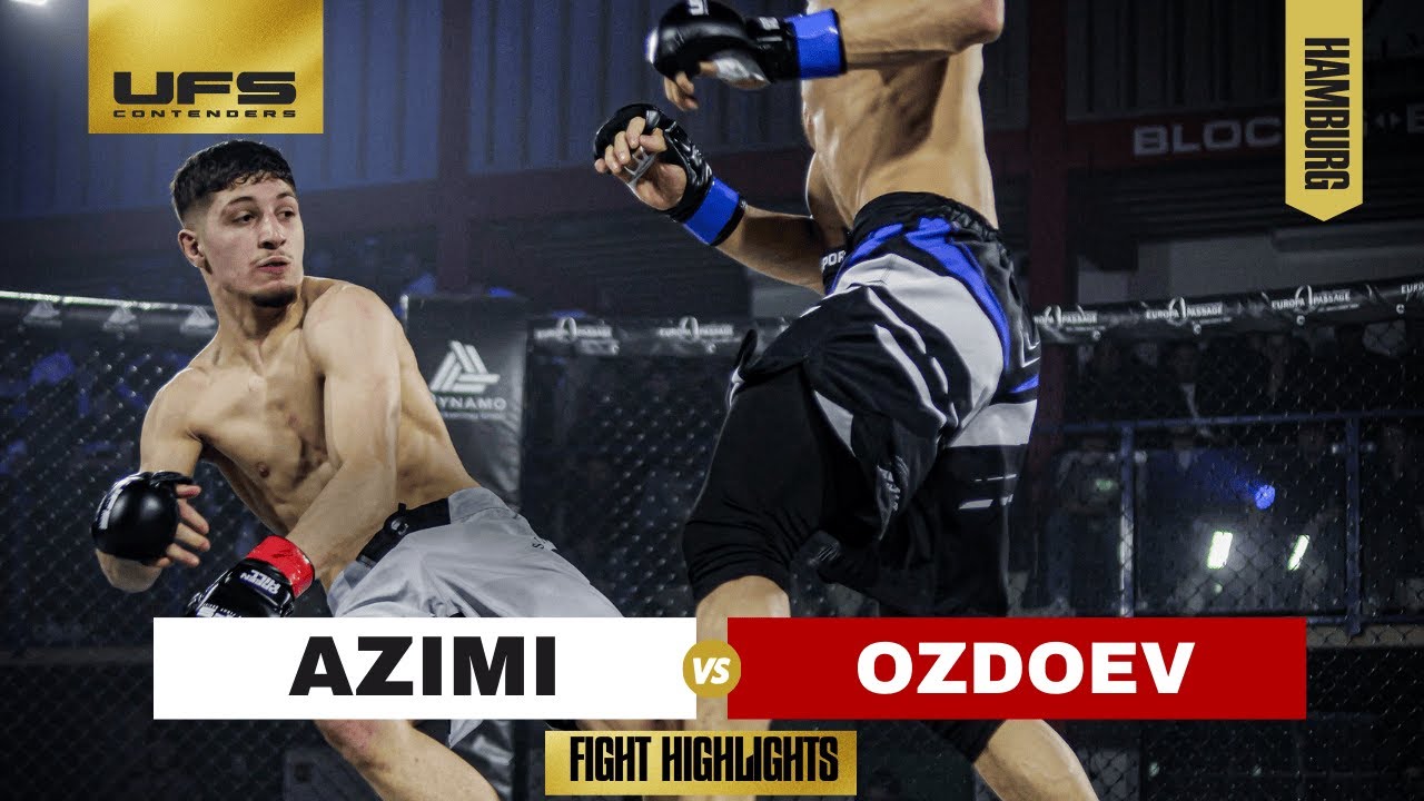 AZIMI vs. OZDOEV | FIGHT HIGHLIGHTS |  UFS CONTENDERS HAMBURG