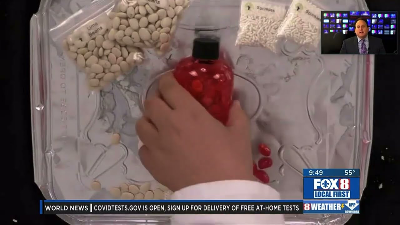 STEM NOLA Demonstrates Making Blood in a Bottle