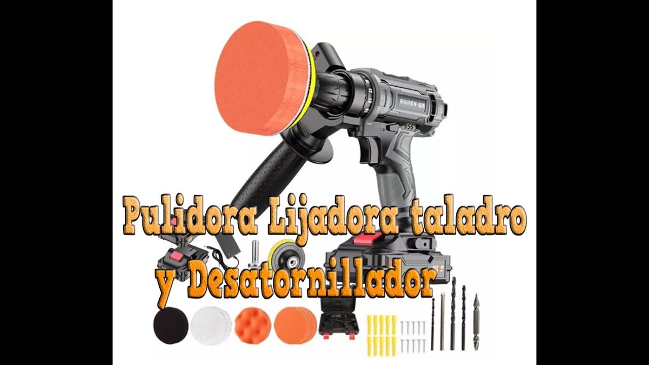 Pulidora Lijadora Taladro Destornillador Eléctrico Auto 48vf
