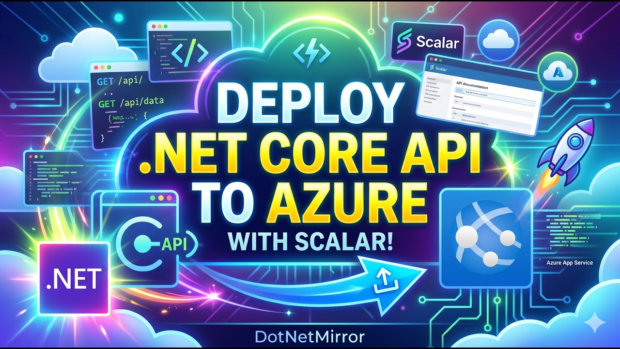 How to Deploy ASP.NET Core Web API with Scalar to Azure App Service