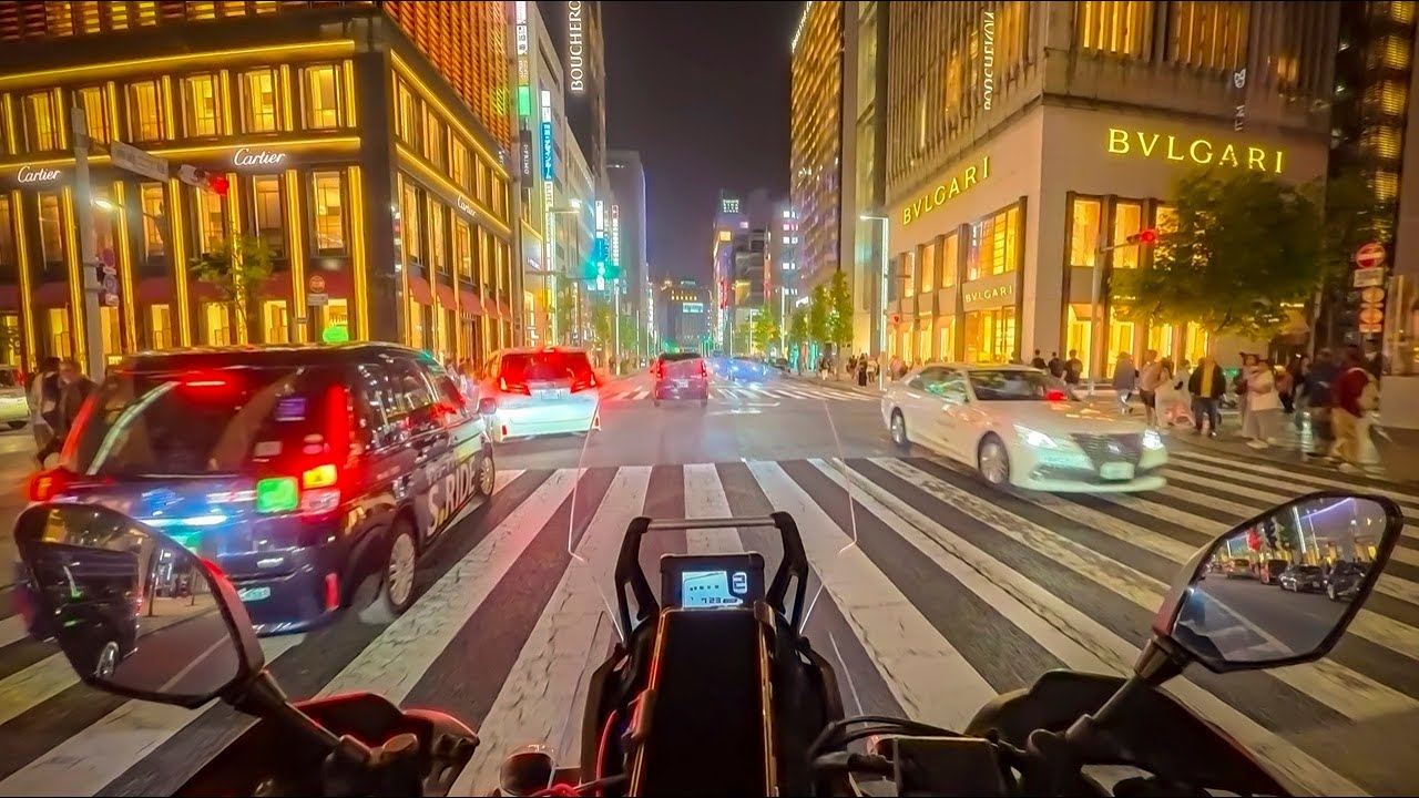 銀座の街でスナップショット【TENERE700】/ taking street photos in Tokyo / Ginza