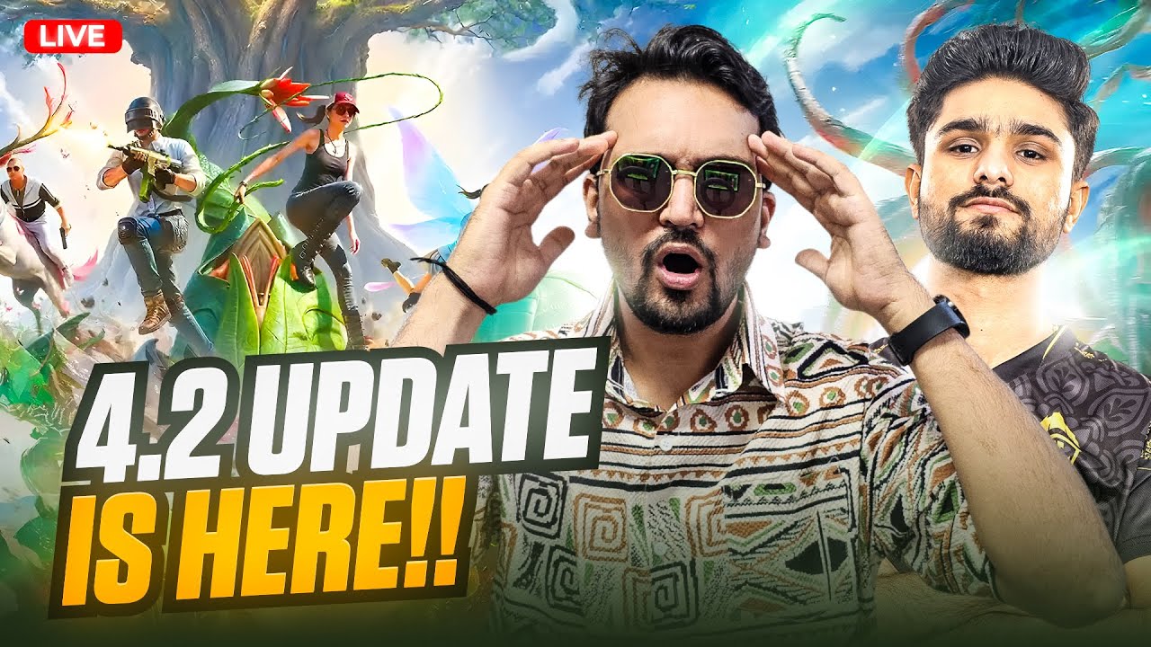 🥶BGMI 4.2 NEW UPDATE IS HERE!!!😎- BGMI LIVE🔴