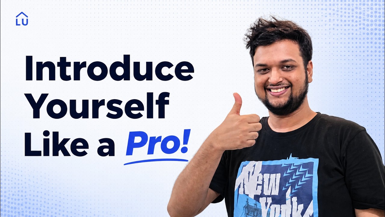How to Introduce Yourself in English (Free session)