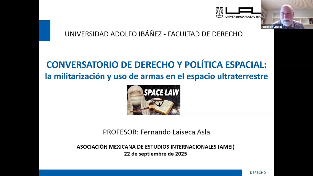 La militarizaci&oacute;n y uso de armas en el espacio ultraterrestre