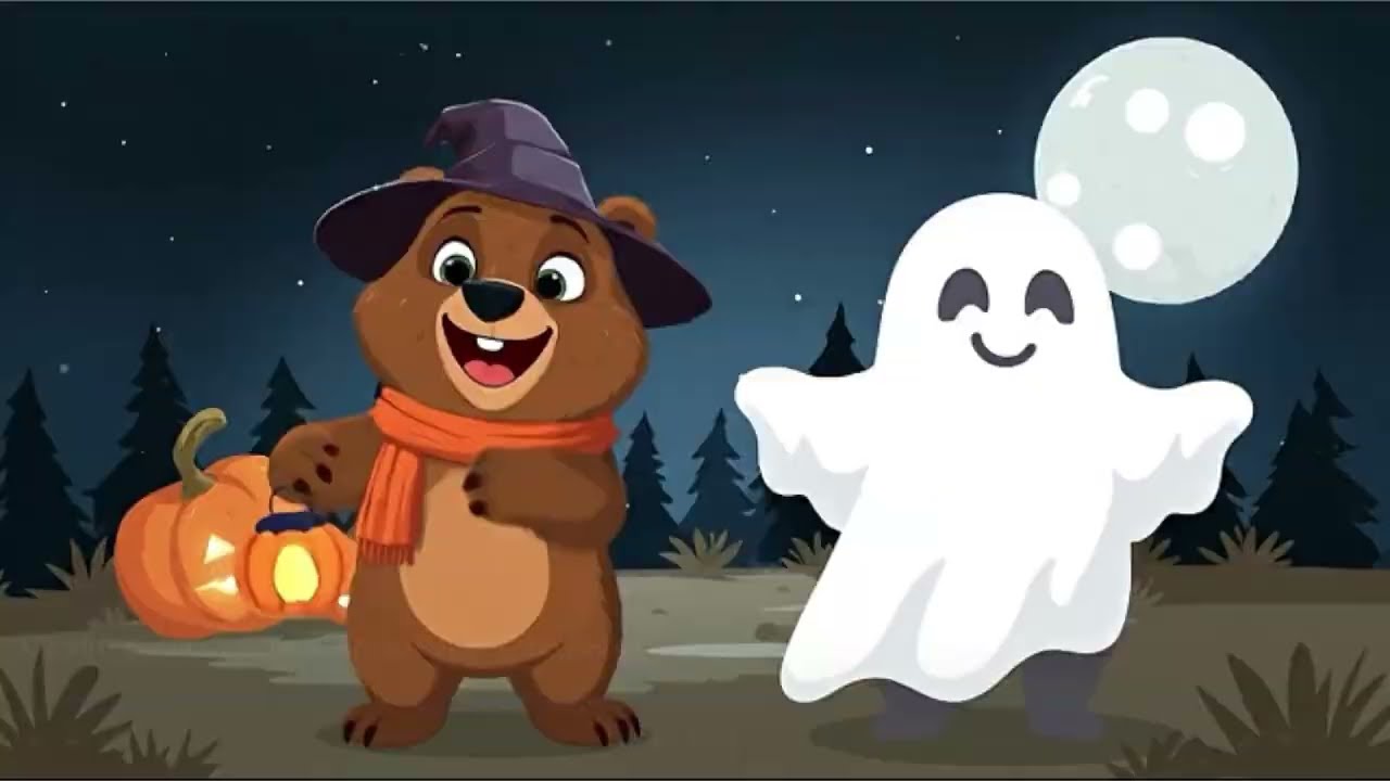 🎃 Benny Bear&rsquo;s Halloween Song 🎵 | Trick or Treat Sing-Along for Kids