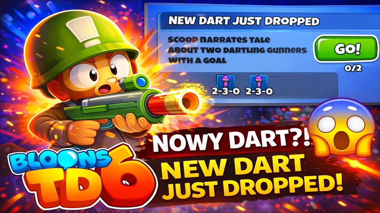 Tego się nie spodziewałem… 😳 New Dart Just Dropped | BTD6 [PL]