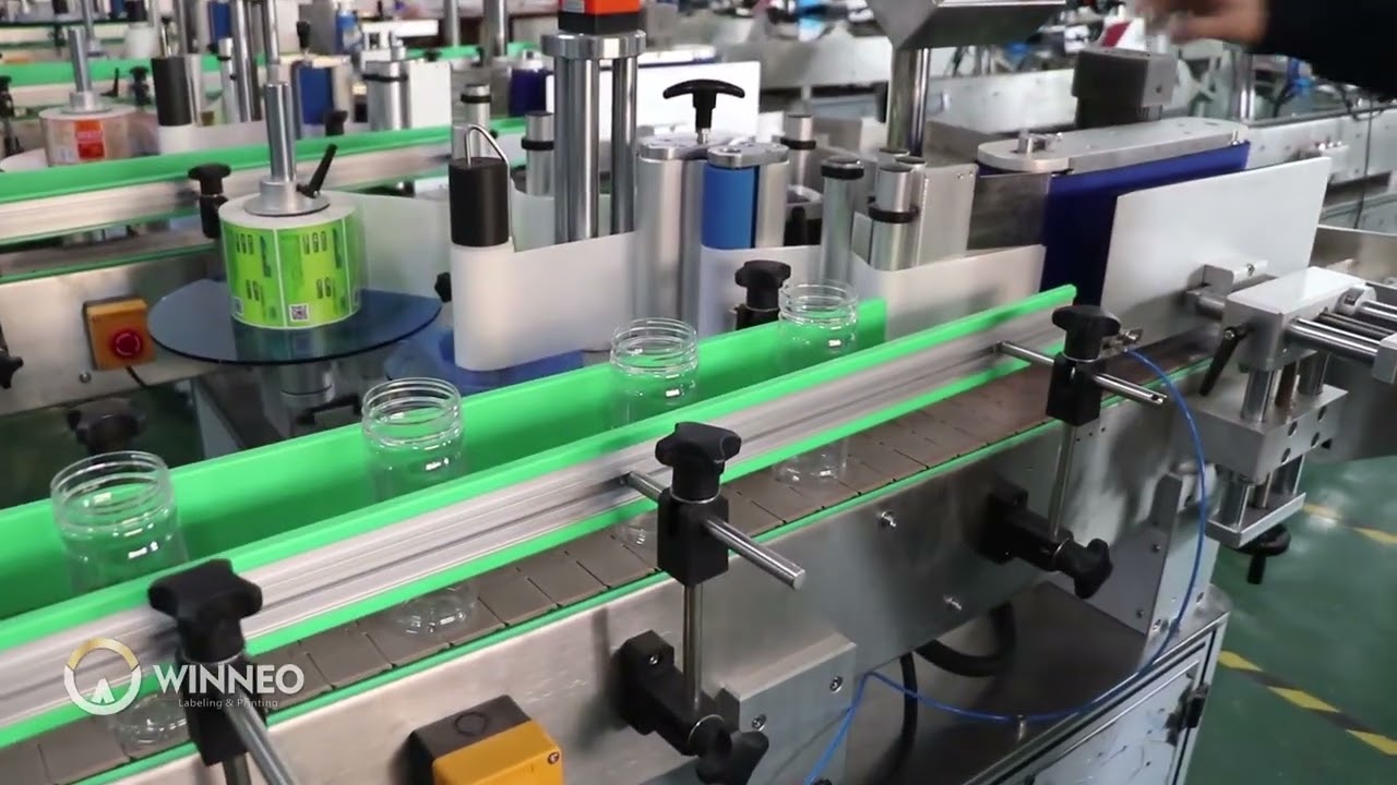 WT-202 Automatic Round Bottle Labeling Machine for Cosmetic & Daily Chemical Bottles