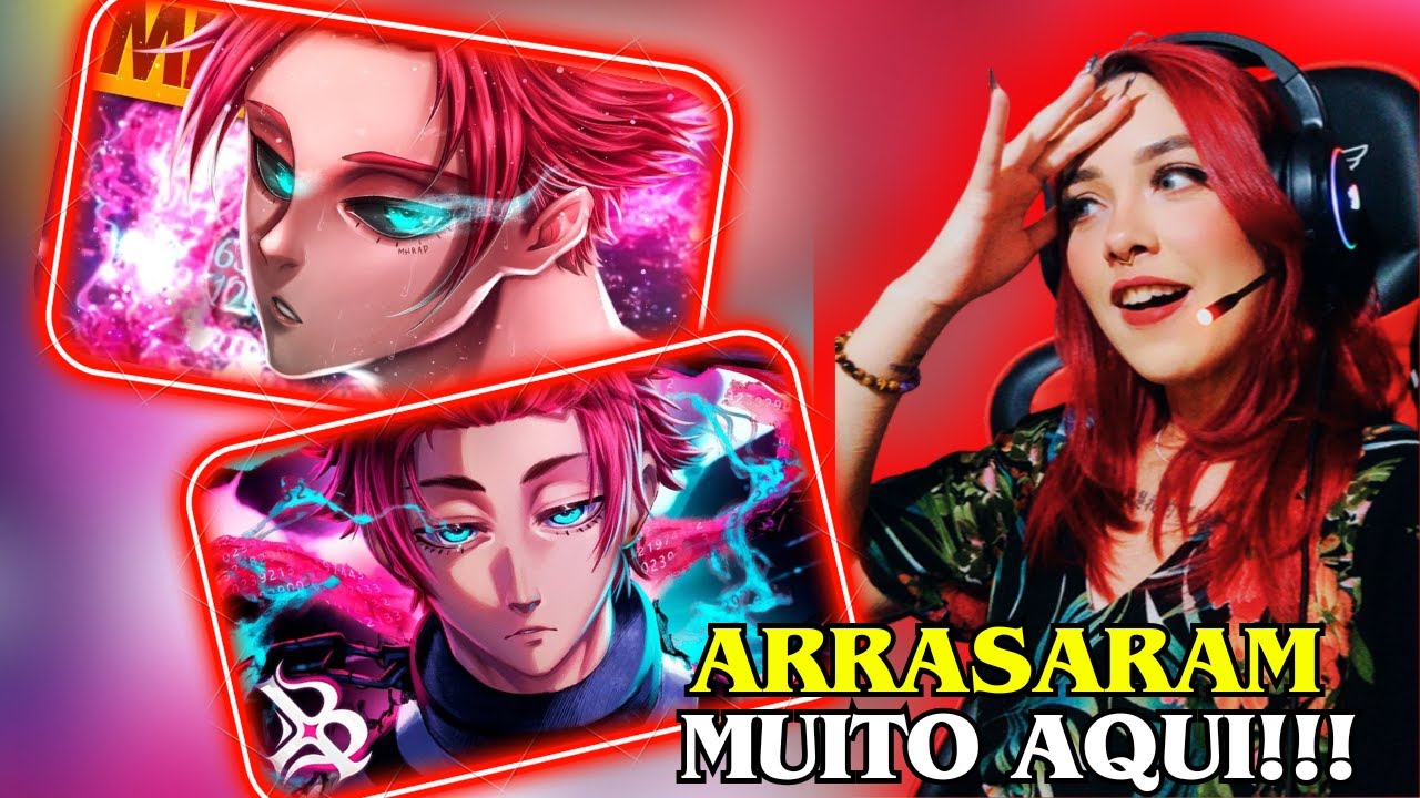 Tipo Itoshi Sae 🔻 (Blue Lock)| MHRAP &  Blxck - Perfeição (Itoshi Sae) CHERRY REACTS