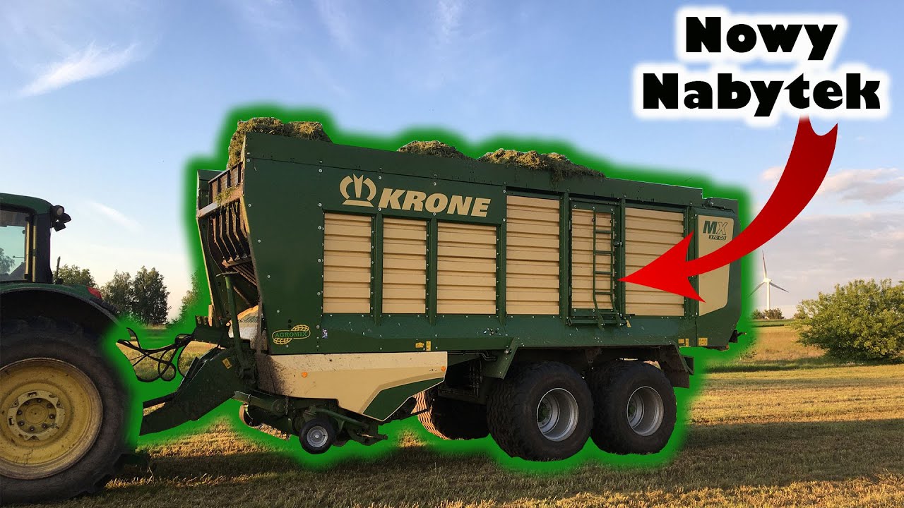 Nowy Nabytek w GR Borowiak || KRONE MX 370 GD || Zielone Żniwa 2021 || Domas Farmer