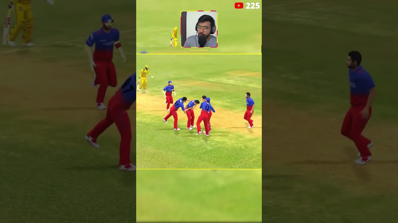 *Mayank Yadav* Caught and Bowled in Real Cricket 24 🤯| #gaming #rc24