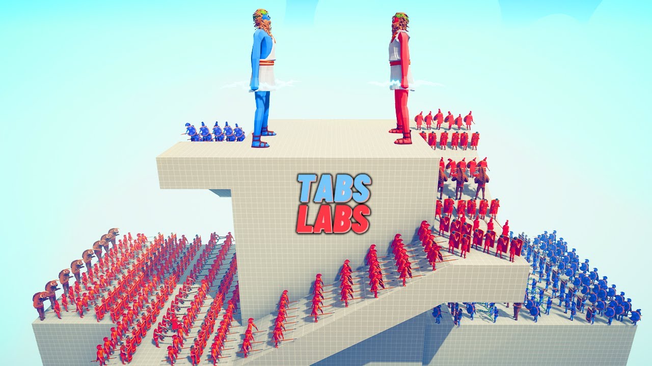 RED vs BLUE TOURNAMENT 1 | TABS - Totally Accurate Battle Simulator