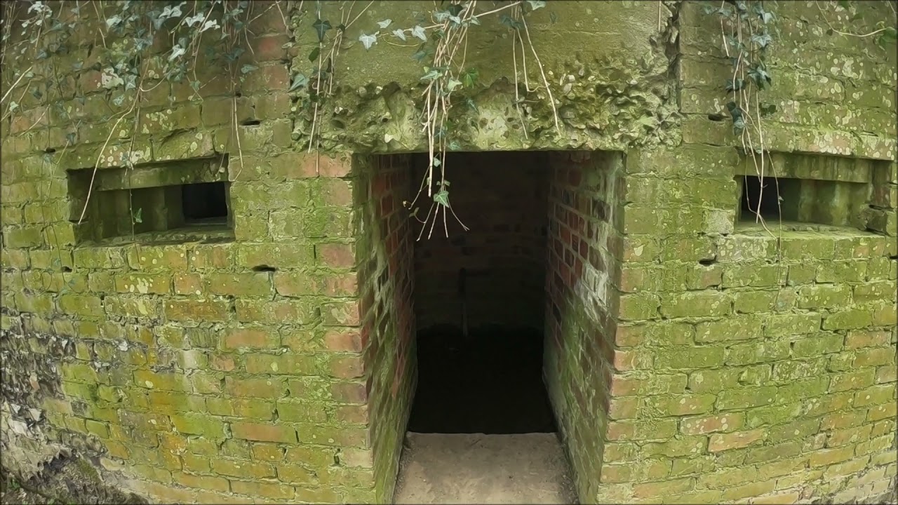 WW2 GHQ STOPLINE DEFENCES AT CHIDDINGSTONE