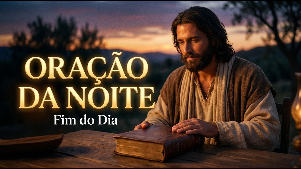 🌿 ORAÇÃO DA NOITE (DOMINGO 21/12) SENHOR, FICA COMIGO! A CURA PARA A ANSIEDADE E A TRISTEZA 🙏🏻🙌🏻