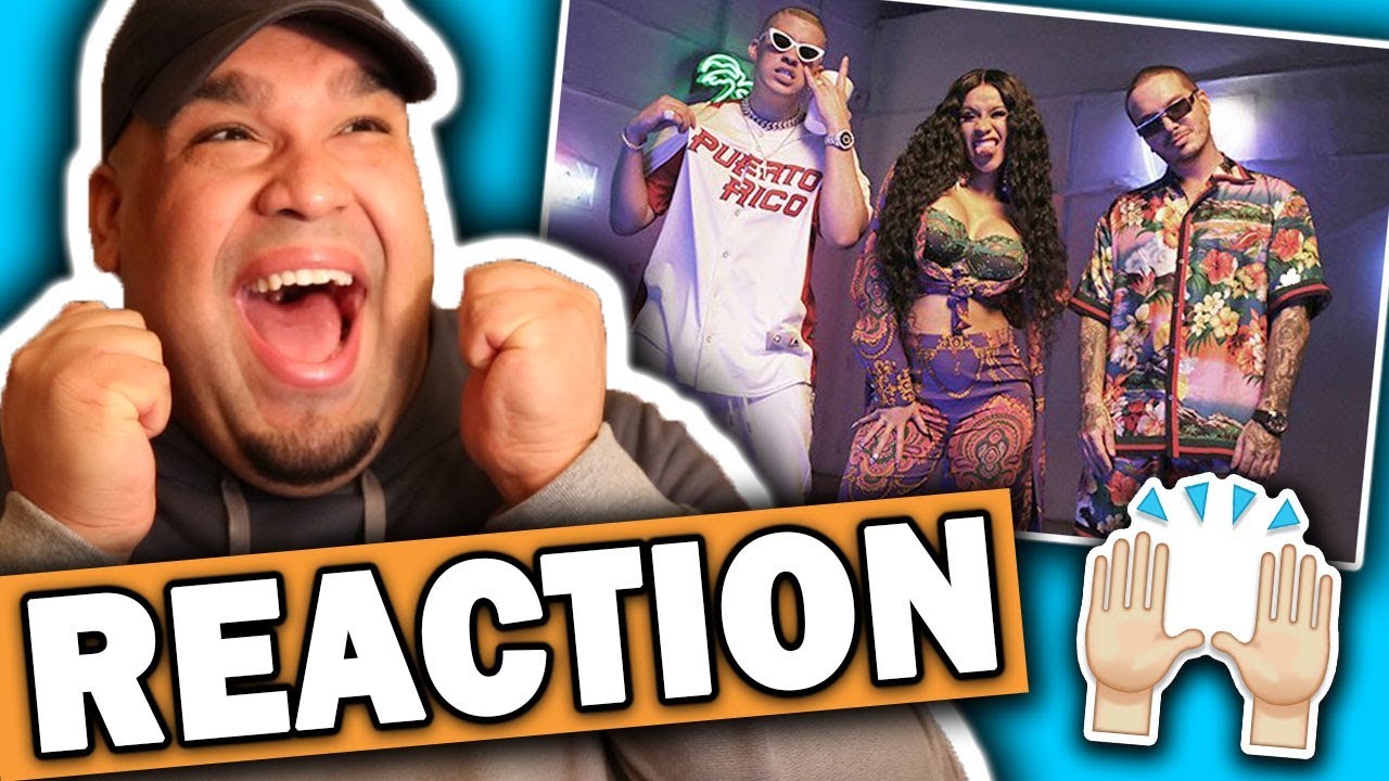 Cardi B ft. Bad Bunny & J Balvin - I Like It (Music Video) REACTION