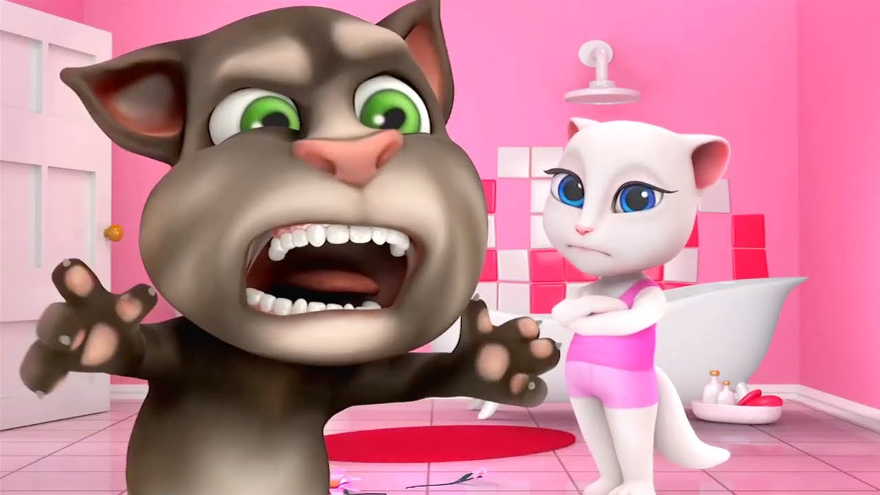 Talking Tom ⭐ Episódios Seguidos 1-20 ⭐ Talking Tom shorts  ⭐ Desenhos Animados Engraçados