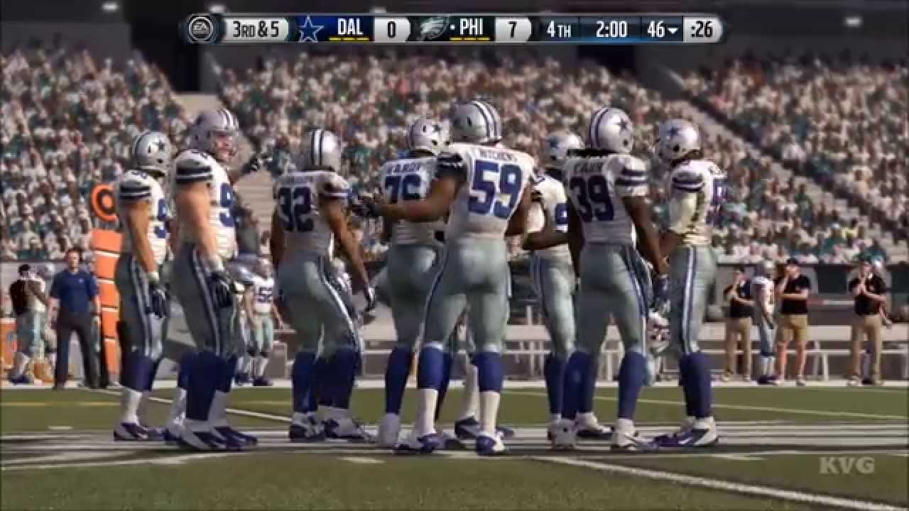 Madden NFL 16 - Dallas Cowboys vs Philadelphia Eagles Gameplay (XboxONE HD) [1080p]