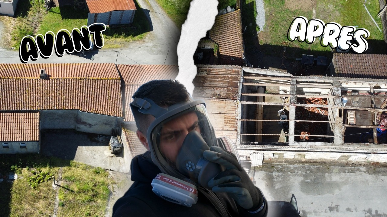 Rénovation de la toiture : on découvre enfin ce qu’il y a dessous !