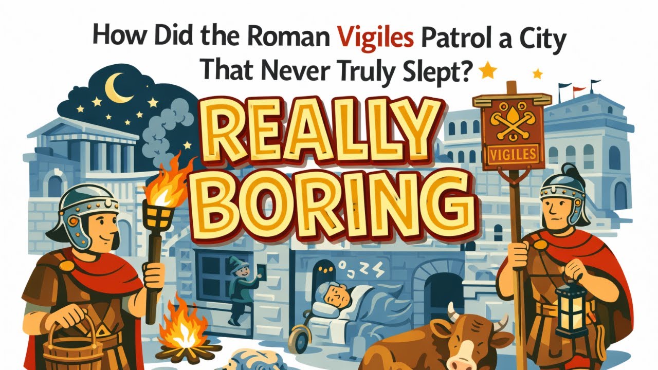 The Sleepy Historian | How Did the Roman Vigiles Patrol a City That Never Truly Slept?