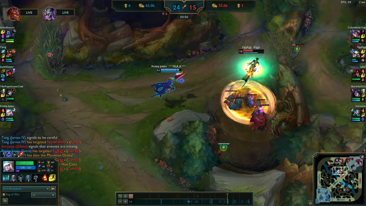 Janna vs Camille