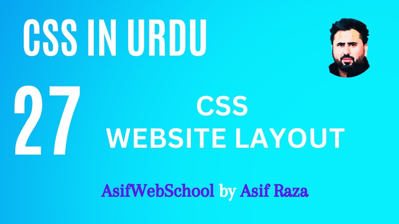 27 CSS Website Layout | CSS in Urdu/Hindi for Beginners