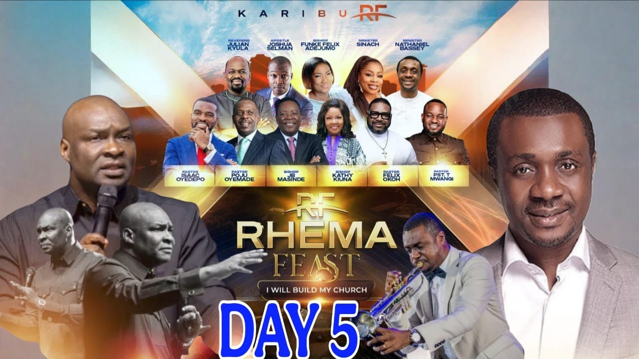 RHEMA FEAST 2025 DAY 5 🔥 APOSTLE JOSHUA SELMAN & NATHANIEL BASSEY LIVE | SOUNDS OF TRUMPET WORSHIP