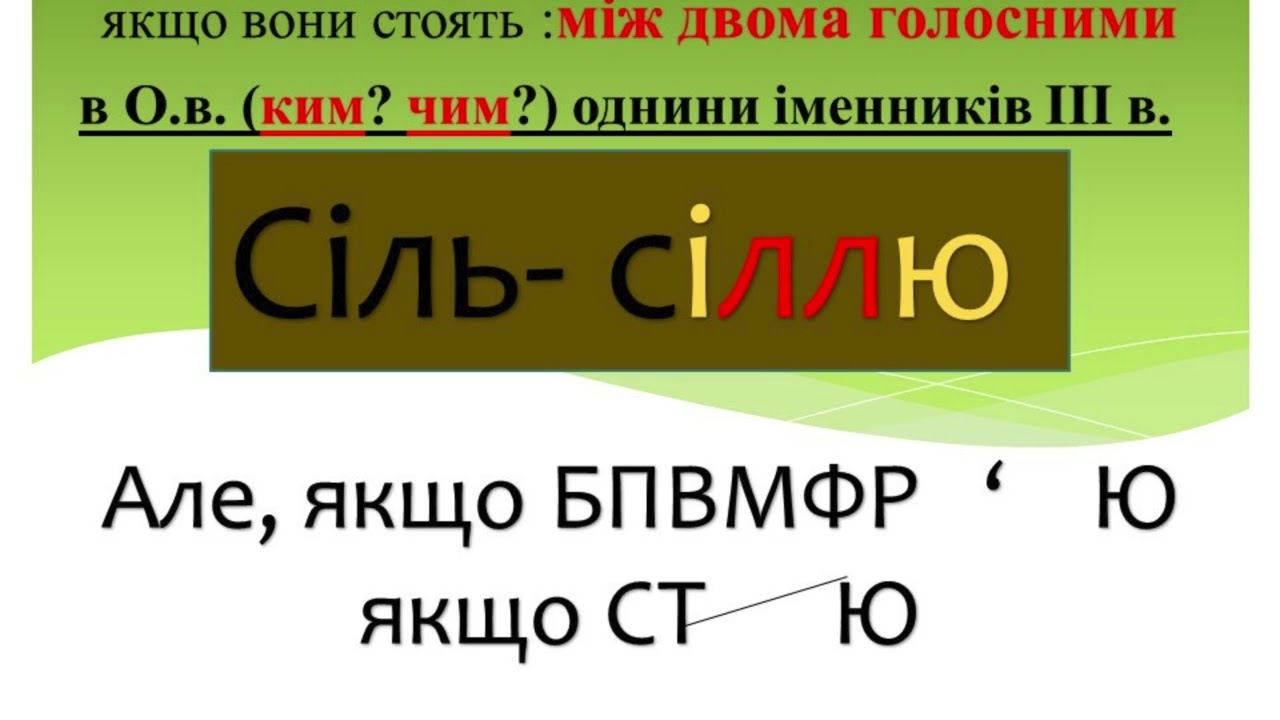 подвоєння подовження 5 клас