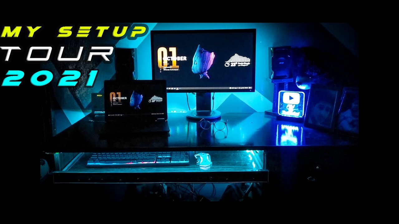 MY ULTIMATE GAMING LAPTOP SETUP TOUR 2021 !