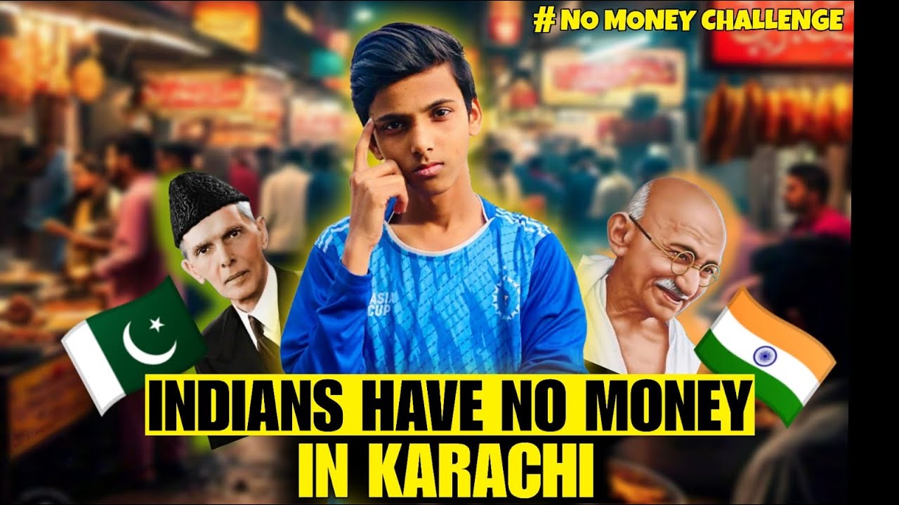 INDIANS HAVE NO MONEY CHALLENGE IN KARACHI | INDIANS IN PAKISTAN | IND VS PAK | SM SAMEER ULLAH |