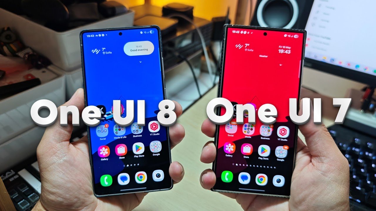 One UI 8 Very Early Animation Testing vs One UI 7 - Same?