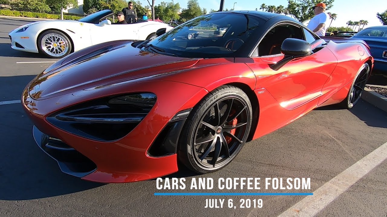Cars and Coffee Folsom - 7/6/2019 - McLaren 720S / Ferrari California T