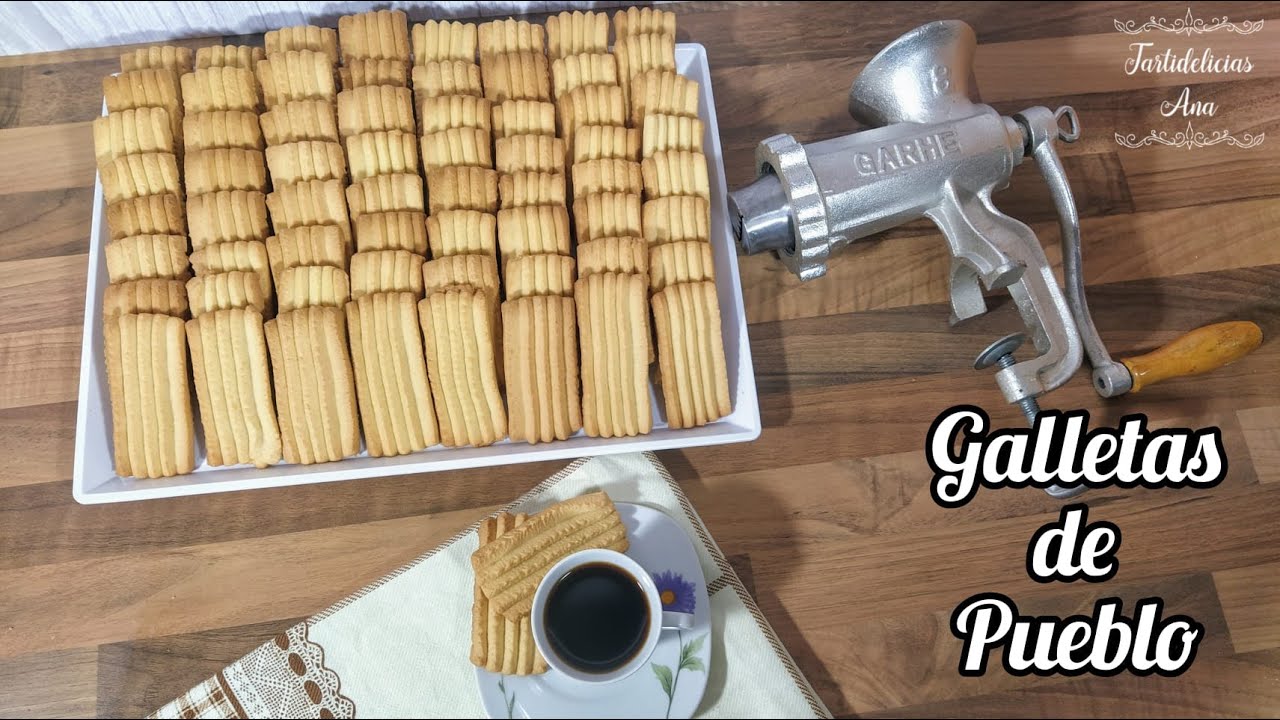 ✅GALLETAS de PUEBLO EXTREMEÑAS, con la RECETA ANTIGUA de mi ABUELA 👵☕