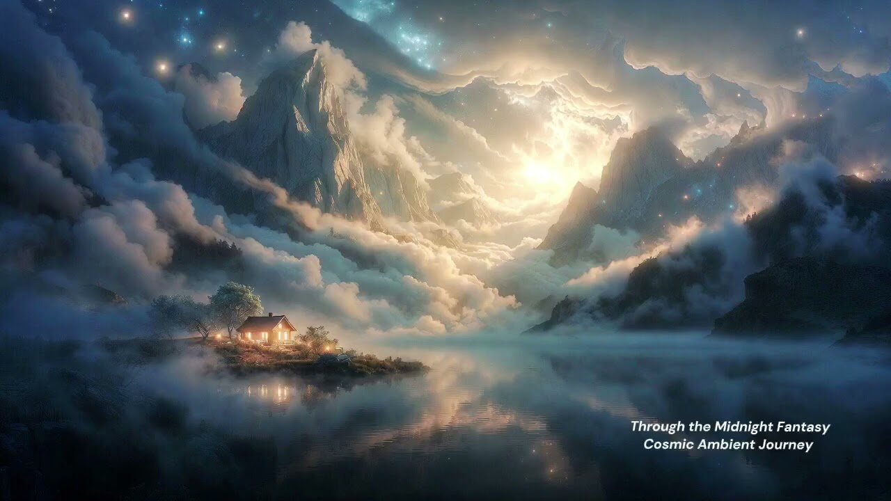 🎧 Through the Midnight Fantasy –  Amazing Dreamy & Calm Ambient Music