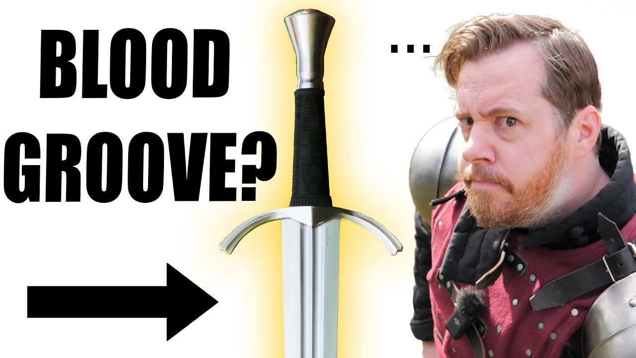 Its NOT a blood groove - SWORD MISCONCEPTIONS
